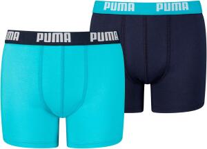 Puma Jungen Boys Basic Boxer 2P Boxershorts, Mehrfarbig...