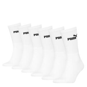 Puma 6 Paar Unisex Crew Tennissocken ELEMENTS