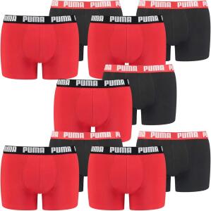 PUMA Herren Boxershorts Unterhosen 521015001 10er Pack,...
