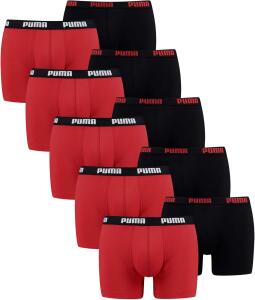 PUMA Herren Boxershorts Unterhosen 521015001 10er Pack,...