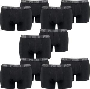 PUMA Herren Boxershorts Unterhosen 521015001 10er Pack,...