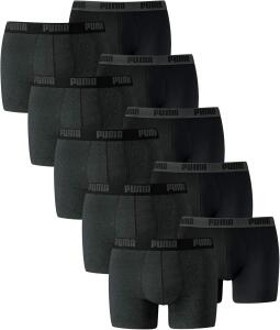 PUMA Herren Basic Boxer Boxershort Unterhose 10er Pack,...