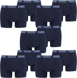 PUMA Herren Boxershorts Unterhosen 521015001 10er Pack,...