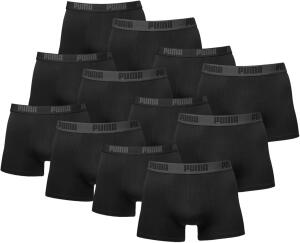 PUMA 12 er Pack Boxer Shorts/schwarz/Size M/Herren Unterhose
