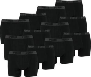 Puma Basic Boxershorts Black/Black L