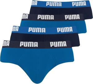 PUMA Herren Slips Briefs Unterhosen 100004633 4er Pack,...