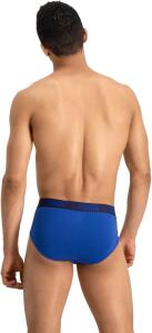 PUMA Herren Slips Briefs Unterhosen ohme Eingriff 4er Packl (M, True Blue (420))