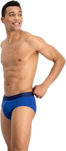 PUMA Herren Slips Briefs Unterhosen ohme Eingriff 4er Packl (M, True Blue (420))