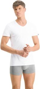 PUMA Herren Puma Basic T-shirt met V-hals voor heren,...