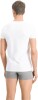 PUMA Herren Puma Basic T-shirt met V-hals voor heren, verpakking van 2 stuks Underwear, Weiß, L EU