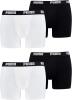 PUMA Boxershort Basic 4er Pack, -301 White / Black, L
