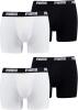 PUMA Herren Basic Boxer Unterwäsche, White/Black (301), XL