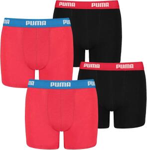 Puma Basic Boxershorts Red/Black L
