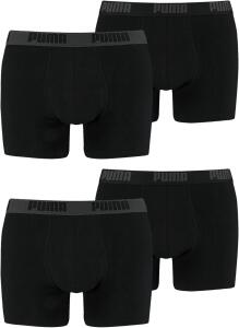 PUMA Herren Basic Boxer Unterwäsche, Black, XL(2...