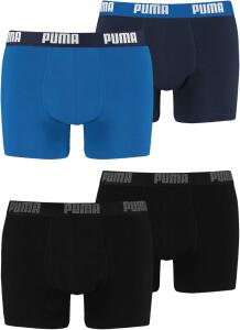PUMA Herren Boxershorts Unterhosen 521015001 4er Pack,...