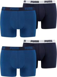 PUMA Herren Basic Boxer Unterwäsche, Dark Blue, M