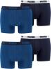 PUMA Herren Basic Boxer Unterwäsche, Dark Blue, M