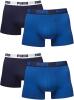 PUMA Herren Basic Boxer Unterwäsche, Dark Blue, M