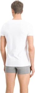PUMA Herren Basic Shirts V-Neck T-Shirts 100000890 4er...