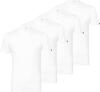 Puma 4er Pack T-Shirts Rundhals oder V-Neck 4x Weiß (Rundhals) XL