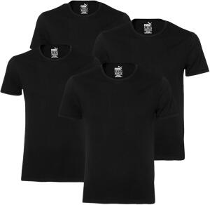 PUMA 4 er Pack Basic Crew T-Shirt Men Herren Unterhemd...