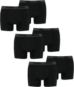 PUMA Herren Basic Boxer Boxershort Unterhose 6er Pack...