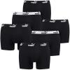 PUMA Herren Basic Trunk 6er Pack Black 230 in Größe L/6