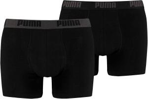 Puma Basic Boxershorts Black/Black XL