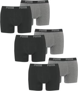PUMA Herren Boxershorts Unterhosen 521015001 6er Pack,...