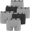 PUMA Boxer Briefs Boxershorts Men Herren Everyday Unterhose Pant Unterwäsche 6 er Pack , Farbe:004 - Grey Combo, Bekleidungsgröße:M