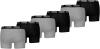 PUMA Boxer Boxershorts Men Herren Everyday Unterhose Unterwäsche 6er Pack, Farbe:Black/Grey Melange, Bekleidungsgröße:XL