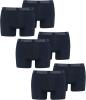 Puma 6 er Pack Boxer Boxershorts Men Herren Unterhose Pant Unterwäsche, Farbe:321 - Navy, Bekleidungsgröße:M
