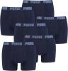 PUMA 6 er Pack Boxer Boxershorts Men Herren Unterhose Pant Unterwäsche, Farbe:321 - Navy, Bekleidungsgröße:M