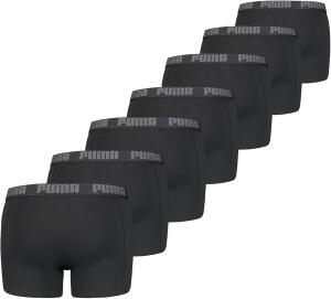 PUMA Basic Herren-Boxershorts Unterhose 7er-Pack, Farbe:Black, Bekleidungsgröße:M