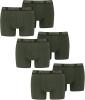 PUMA 8 er Pack Boxer Boxershorts Men Herren Unterhose Pant Unterwäsche, Farbe:038 - Green Melange, Bekleidungsgröße:XL