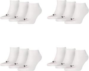 PUMA Unisex Sneaker Sportsocken 12 x Paket, 39-42,...