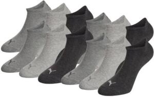 Puma Sneaker-Socken, unsichtbar, 12 Stück,...