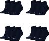 PUMA Unisex Quarter Quarters Socken 12er Pack, Farbe:321 - navy, Socken & Strümpfe:39-42