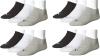 PUMA Unisex Sneaker Sportsocken 12 x Paket (35-38, schwarz/weiß/grau)