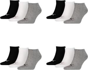 PUMA Unisex Sneakers Socken Sportsocken 12er Pack...
