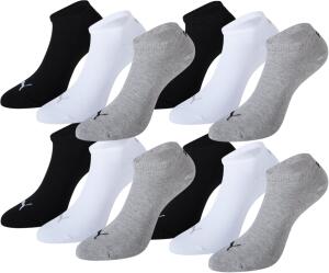 PUMA Unisex Sneakers Socken Sportsocken 12er Pack...