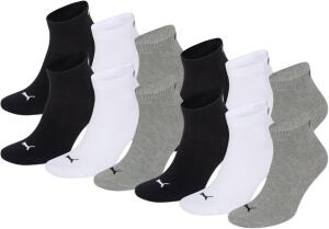 Puma Herren Quarters 12er Pack Sportsocken, mt2 (35/38,...