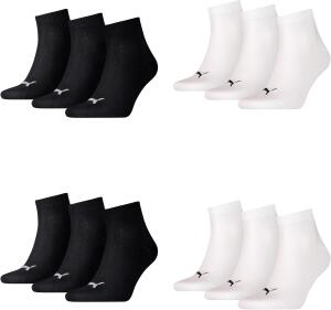 Puma Herren Quarters 12er Pack Sportsocken, mt2 (39-42,...
