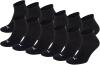 Puma Quarters 3 Paar Sneakersocken 39 Schwarz