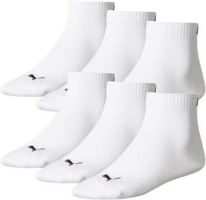 Puma Herren Quarters 12er Pack Sportsocken, mt2 (39/42,...
