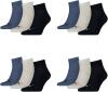 Puma Quarters 3 Paar Sneakersocken 43 532-blau/grau (navy/grey/nightshadow blue)-3