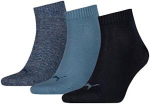 Puma Quarters 12 Paar Sneakersocken- denim blue (460)