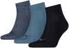 Puma Quarters 12 Paar Sneakersocken- denim blue (460)