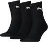 Puma Herren Short Crew Socks Frotteesohle 12er Pack Sportsocken=12 Paar mt2 (39/42, Black)