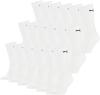 PUMA Unisex Crew Socks Socken Sportsocken MIT FROTTEESOHLE 18er Pack white 300-35/38